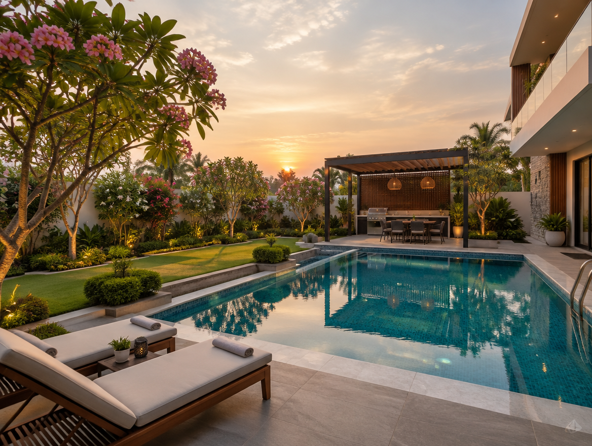 Embassy Boulevard villa with private pool, Yelahanka (representative image)